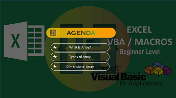 Excel VBA Chapter 6: Understanding Arrays & Types of Arrays @codehub_learnonline