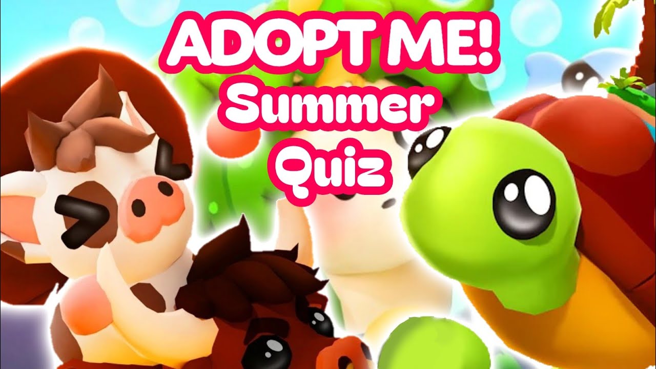 Adopt Me Summer Quiz 2025