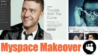 This Is Myspace Video. The New Myspace Look Revealed.