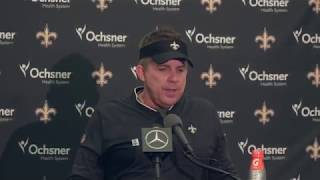 See what Sean Payton had to say about Drew Brees' big night, team win over Redskins