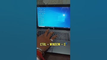 Instant Hide your desktop with shortcut key subscribe now for more. @computerlearningg #viral
