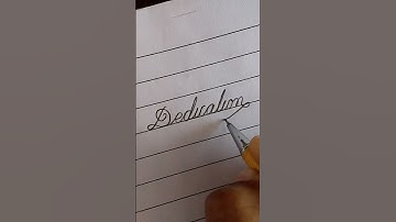 how to write in cursive #like #subscribe #cursivewriting #shorts