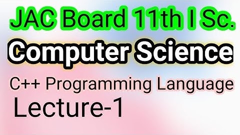 Class 11th #ComputerScience #Subodh sir # C++ Language
