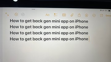 iPadOS 18: How to Bold Text in Notes on iPad