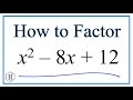 Factoring Quadratic Equations Concepts