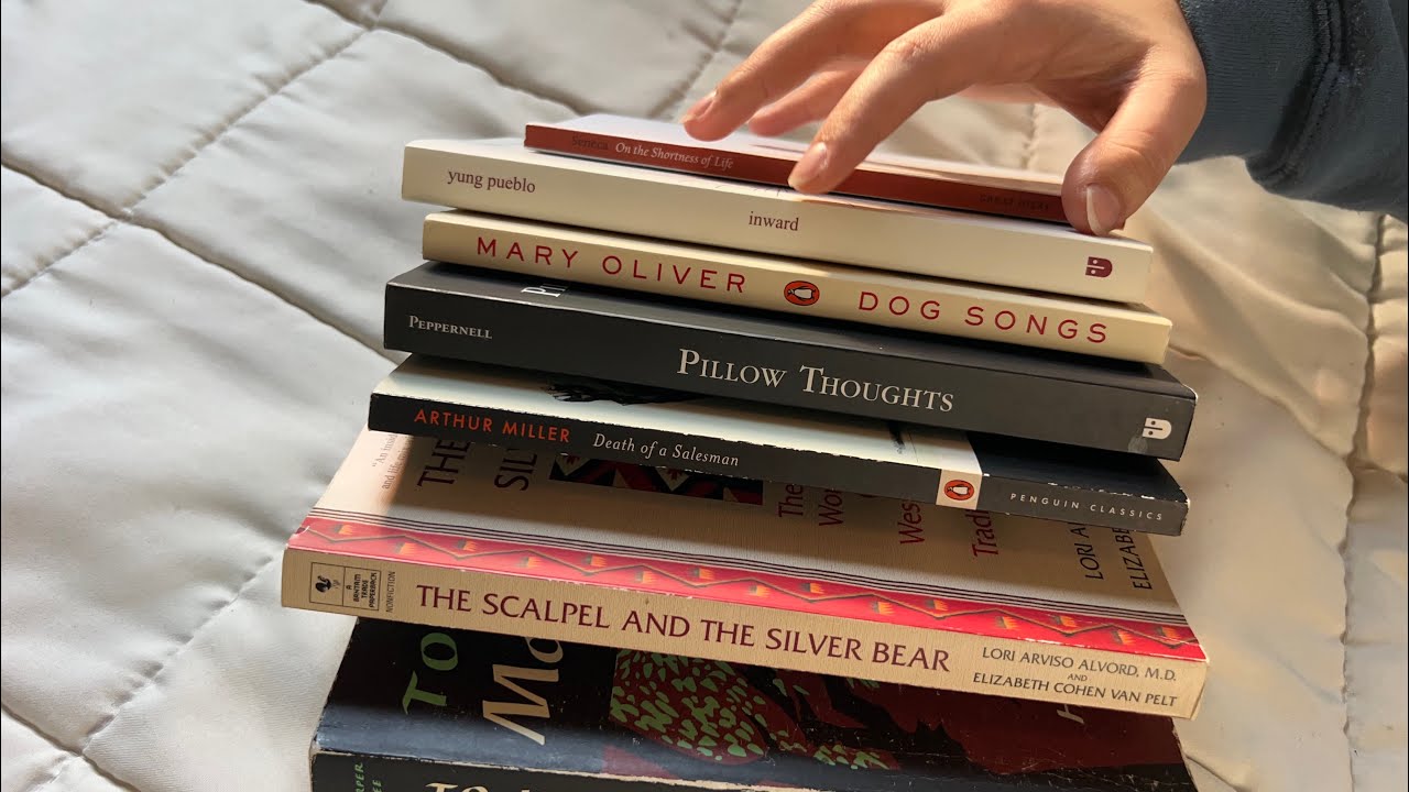 Asmr Book Stack Asmr book recommendations - YouTube