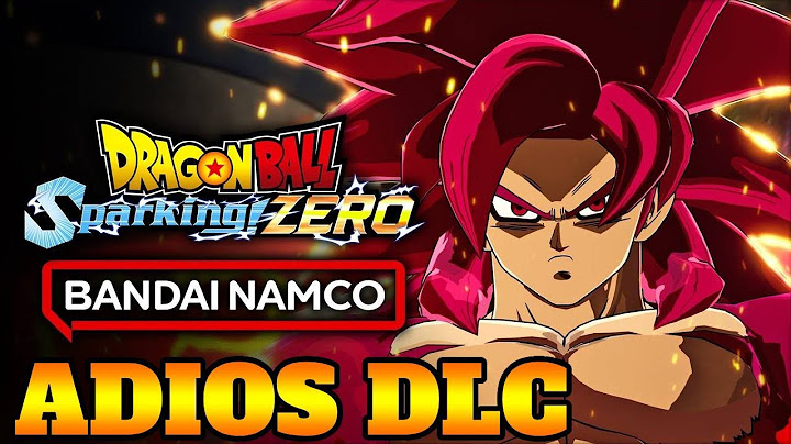 YA NO HABRÁ MAS DLC EN DRAGON BALL SPARKING ZERO DESPUES DEL DLC 4
