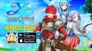 Ys 6 Mobile VNG: The Ark of Napishtim - English Gameplay (Android/IOS)