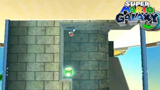 Super Mario Galaxy - Sunbaked Sand Castle (Dusty Dune Galaxy Mission 3)
