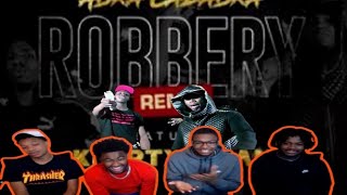 AMERICANS REACT| Abra Cadabra ft. Krept & Konan - Robbery Remix [Music Video] | GRM Daily