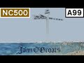 North Coast 500: A99 - End of the road at John O&#39;Groats