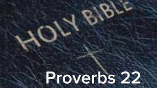 Proverbs 22 (NIV) The Audio Bible