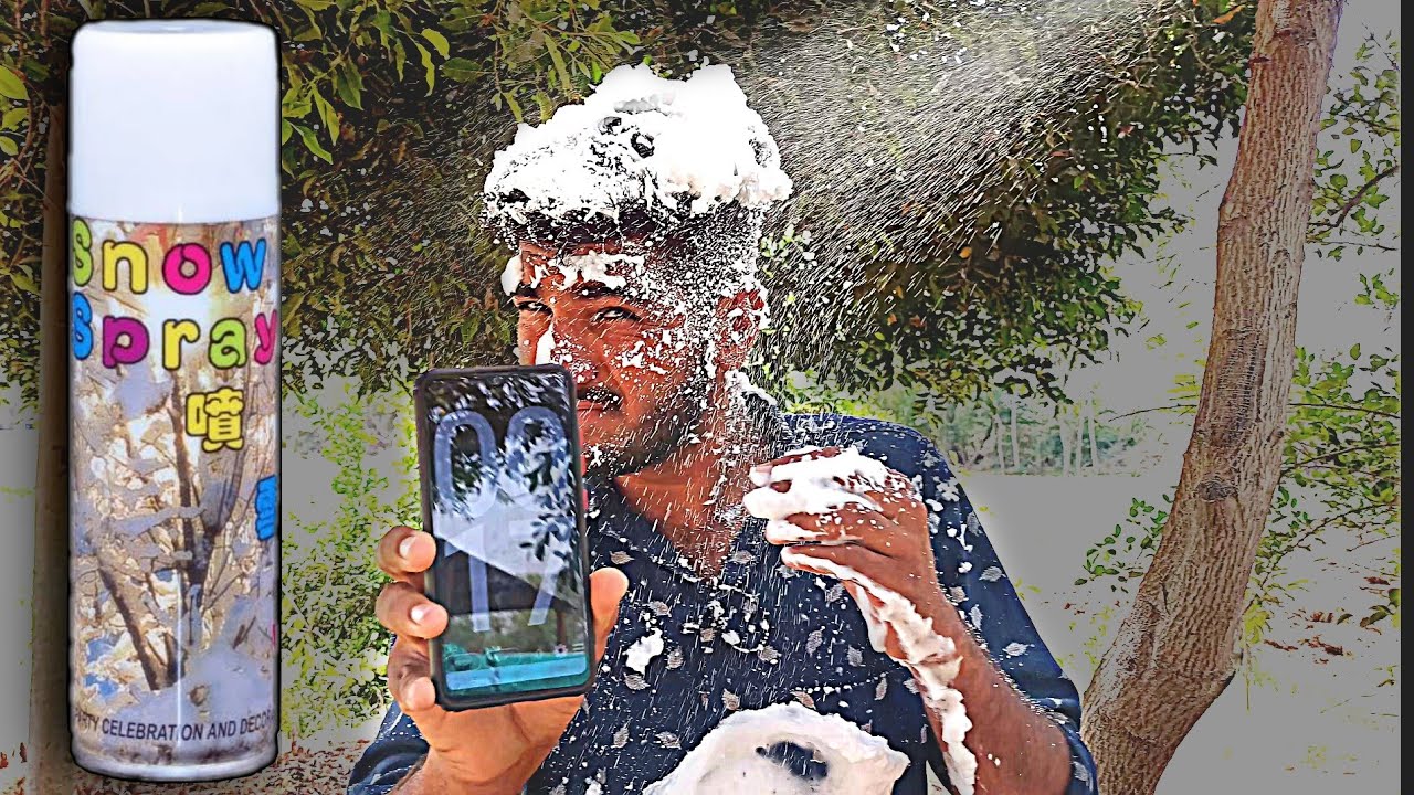 स्नो स्प्रे कितनी देर चलता है । How long does snow spray last