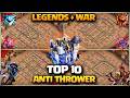 New Th18 Anti Thrower Base! Th18 War Base + Th18 Legend Base🔥 Th18 Anti Meteor Golem Base coc