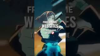 Free WEB sites you can watch any ANIME except HENTAI🙂