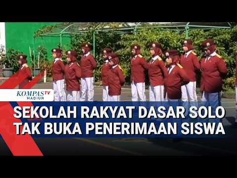 Tahun Ajaran Baru, Sekolah Rakyat Dasar Solo Tak Menerima Murid Baru