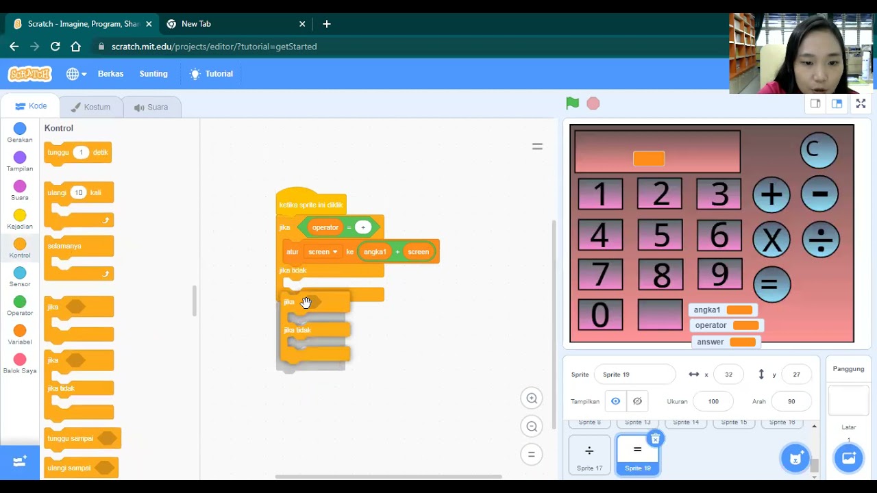 Jak Zrobic Kalkulator W Scratchu Cara membuat kalkulator di scratch part 2 - YouTube
