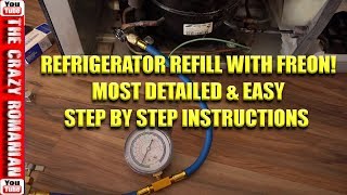 How to Add Freon To Your Refrigerator 134a