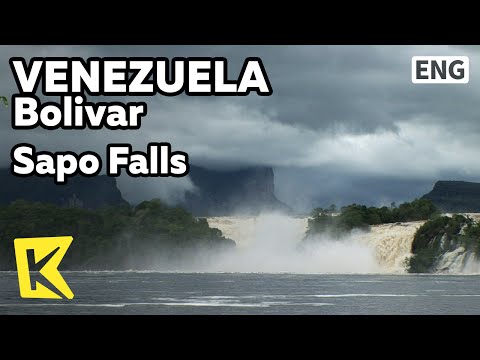 【K】Venezuela Travel-Bolivar[베네수엘라 여행-볼리바르]카나이마 국립공원, 사포 폭포/Sapo Falls/Canaima National Park/UNESCO
