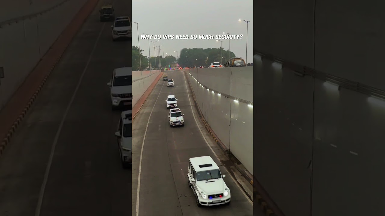 Why Powerful People Need So Many Bodyguards #vipentry #vip #convoy #gwagon #carspotting #viral