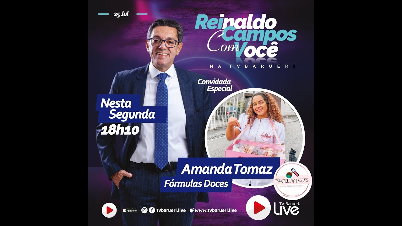 Fórmulas Doces | Reinaldo Campos Com Você