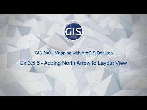 Exercise 3.5.5 - Adding North Arrow to Layout View