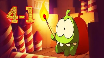 Cut the Rope Experiments 4-1 Walkthrough - Rocket Science