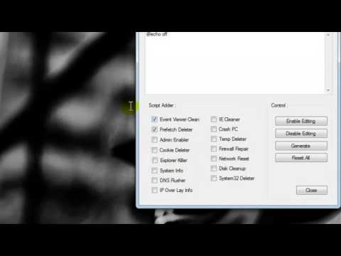 Code Gen   Batch Scripts Generator