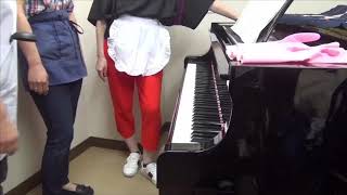 剣の舞 ハチャトゥリアン 4人8手連弾超高速で弾いてみた Youtube