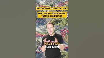 End Traffic Jams Forever With AI Drones: Must-See Innovation | Ronald Van Loon