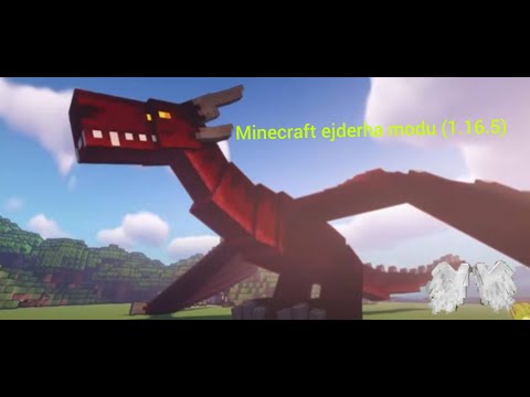 Minecraft Ejderha modu  (1.16.5) / Minecraft