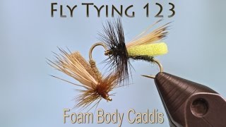Foam Body Caddis - Dry Fly Tying Video