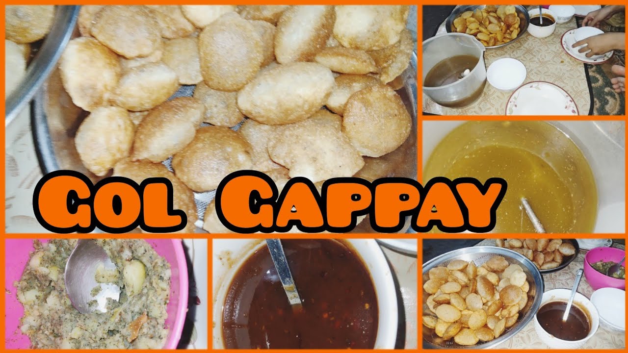 Gol Gappay /A complete guide for making homemade golgappay#golgappay # ...