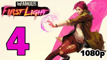 inFAMOUS First Light Walkthrough PART 4 [1080p] No Commentary TRUE-HD QUALITY