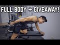 DUMBBELL ONLY FULL BODY WORKOUT | GIVEAWAY! | DUMBBELL LANG