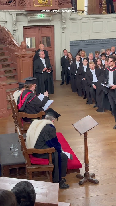 POV: You’ve graduated from Oxford University 🎓