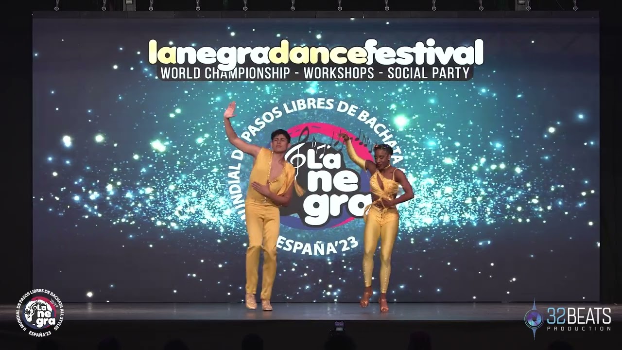 STEPHAN Y NEYI 4⁰ PUESTO FINAL PAREJAS BACHATA Mundial de Pasos Libres La Negra Salsa 2023