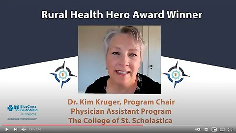 2020 Rural Health Hero Award Winner: Dr. Kim Kruger