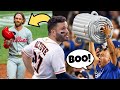 Dodger Fans BOO & Throw TRASH CANS at Astros! Bryce Harper Now in MVP Talk, Yankees (MLB Recap)