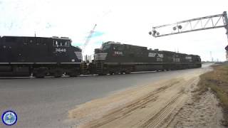 Norfolk Southern Heading To Their Yard In Mobile, Alabama