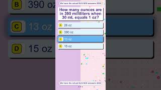 NLN NEX Maths Review Test With Rationales