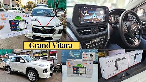 2023 Nexa Grand Virata Sigma Accessories | myTVS Android  9" | 2 + 32 GB | Android Auto Car Play |