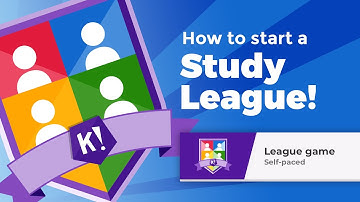 Study leagues in the Kahoot! app: demo video