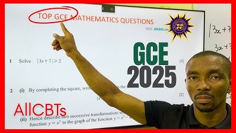 Top WAEC / NECO GCE 2025 Maths Questions | Fully Solved & Explained!