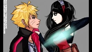 Sarada derrota a Boruto - Ft Mitsuki - Team 7