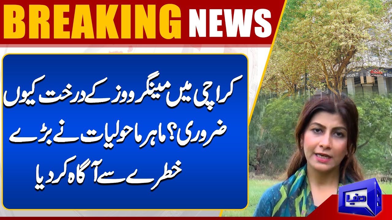 Trees Plantation Project In Karachi | Climate Change | Breaking News | Dunya News