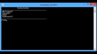 fully functional batch calculator No Bugs All Operations