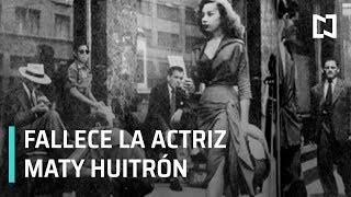 Muere La Actriz Maty Huitrón - En Punto Con Denise Maerker