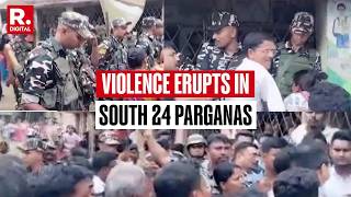 WB Elections 2026: Violence Erupts in South 24 Parganas, TMC Candidate Protests | BREAKING