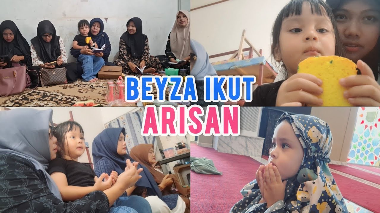 BEYZA NYOBAIN SEMUA MAKANAN DI ARISAN, TERNYATA SUKA 😍
